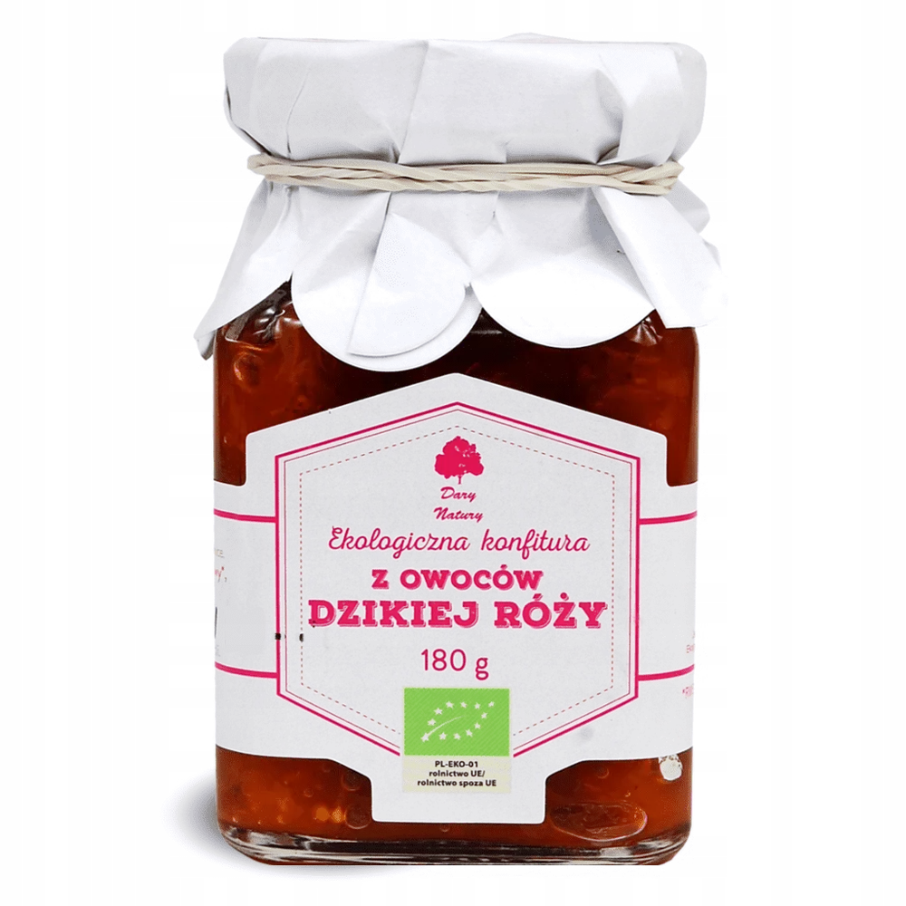 DARY NATURY Konfitura z żurawiny (180g) - BIO