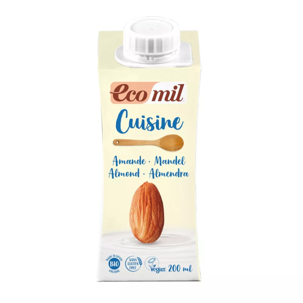 ECOMIL Migdałowa alternatywa dla śmietany (200 ml) -  BIO