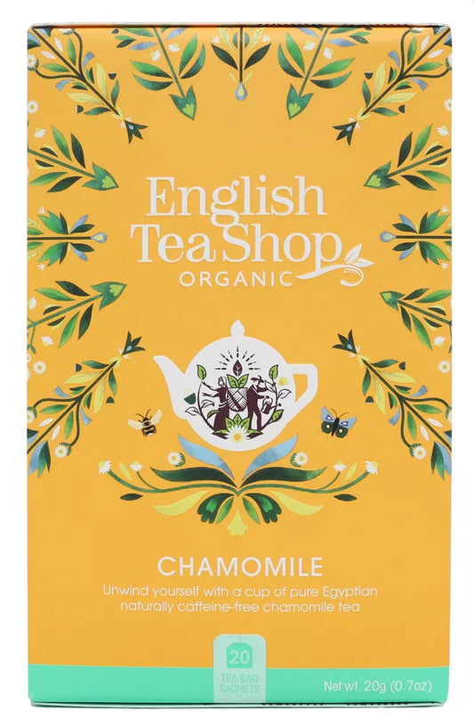 ENGLISH TEA SHOP Herbatka rumiankowa (20x1g) - BIO