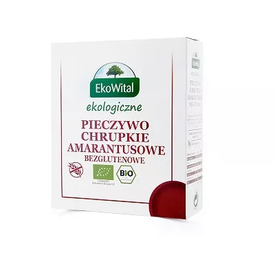 EKOWITAL Pieczywo chrupkie z ciecierzycą, bez cukru, bezglutenowe (100g) - BIO