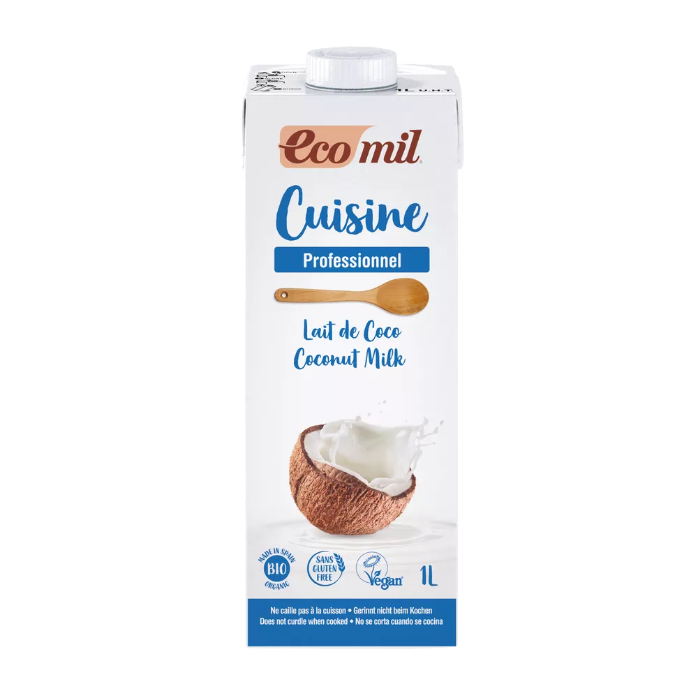 ECOMIL Krem kokosowy bezglutenowy (1l) - BIO