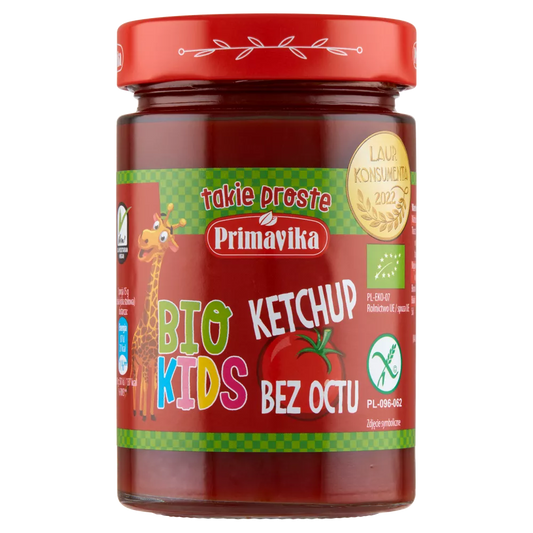 PRIMAVIKA Ketchup bez octu dla dzieci bezglutenowy (315 g) - BIO