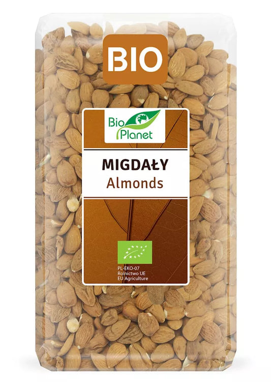 BIO PLANET Migdały ekologiczne (1kg) - BIO