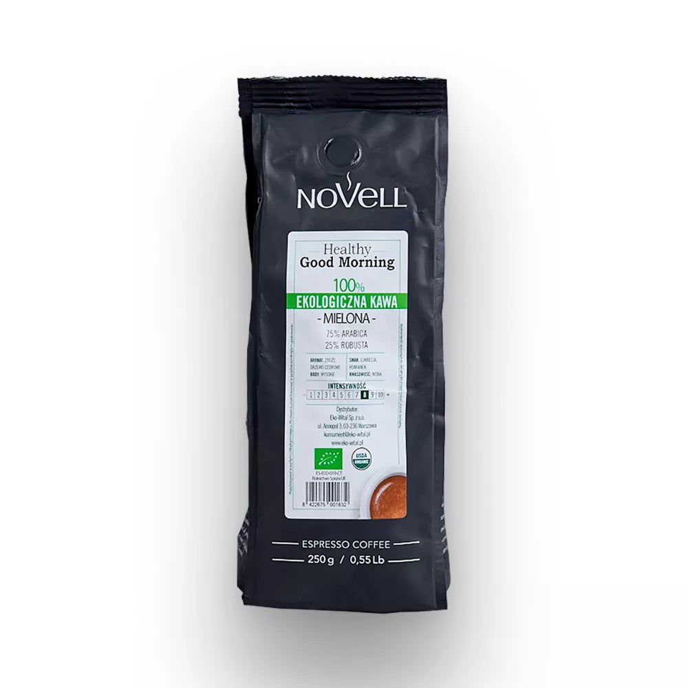 CAFES NOVELL Kawa mielona Healthy Good Morning (250g) - BIO
