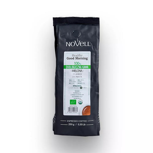 CAFES NOVELL Kawa mielona Healthy Good Morning (250g) - BIO