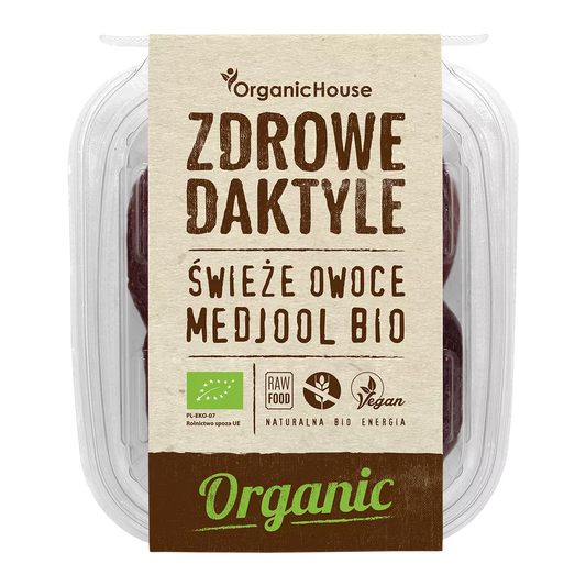 *ORGANIC HOUSE Daktyle świeże medjool (280g) - BIO (f)