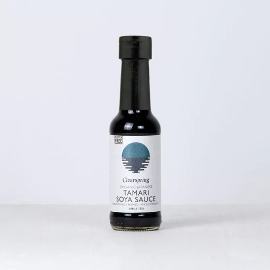 CLEARSPRING Sos sojowy ekologiczny Tamari Single Strength (150ml) - (BIO, Bezglutenowy, Wegański)