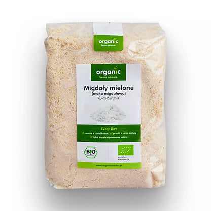 ORGANIC Mąka migdałowa ekologiczna (migdały mielone) (250g) - BIO