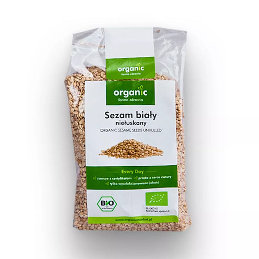 ORGANIC Sezam biały niełuskany ekologiczny (150g) - BIO