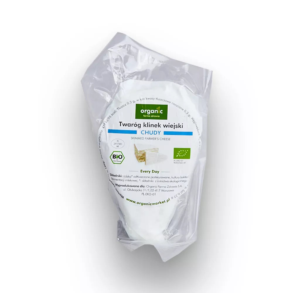 *ORGANIC Twaróg wiejski chudy klinek na wagę (ok.350g) - BIO