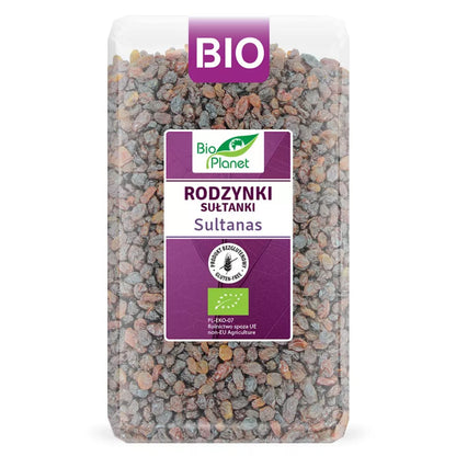 BIO PLANET Rodzynki sułtanki (1kg) - BIO