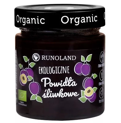 RUNOLAND Powidła śliwkowe ekologiczne (230g) - BIO
