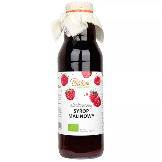 Syrop malinowy BIO 750 ml - Batom