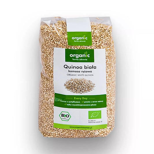 ORGANIC Quinoa biała ekologiczna (komosa ryżowa) (400g) - BIO
