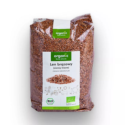 ORGANIC Len złocisty ekologiczny (400g) - BIO
