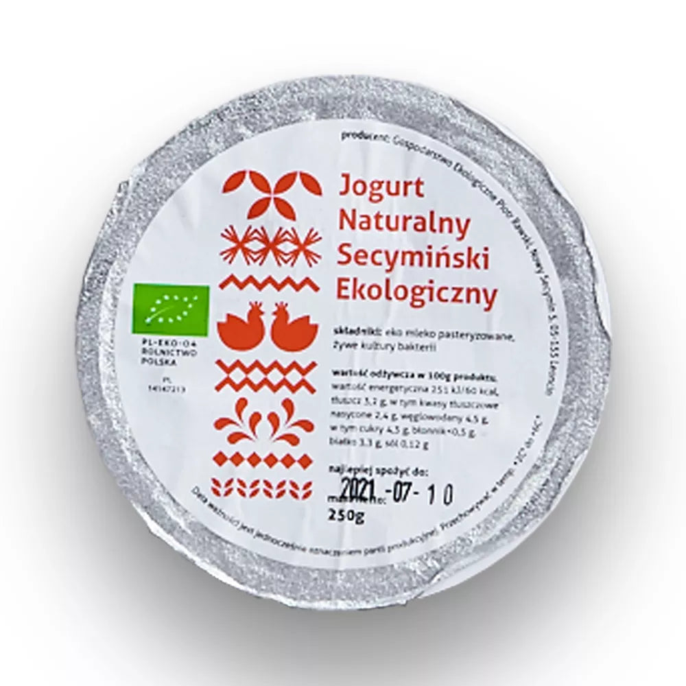*RAWSKI Jogurt naturalny ekologiczny (250ml) - BIO