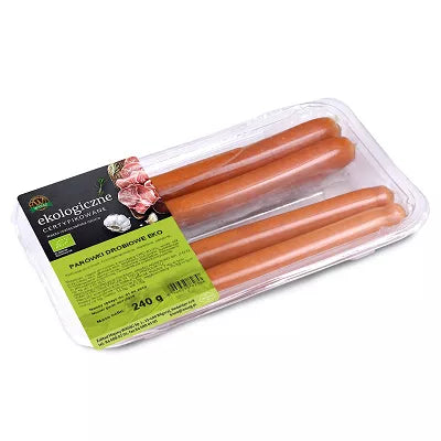 *WASĄG Parówki drobiowe (240 g) - BIO (f)
