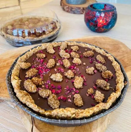 *ZDROWA MICHA Tarta czekoladowa, bezglutenowa (500g)  (Boże Narodzenie) - WYSYŁKA OD 17 GRUDNIA