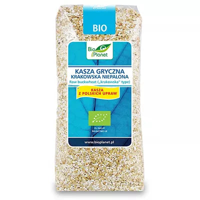 BIO PLANET Kasza gryczana niepalona (500g) - BIO