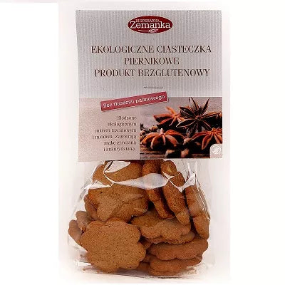 ZEMANKA Ciasteczka piernikowe bezglutenowe (100g) - BIO