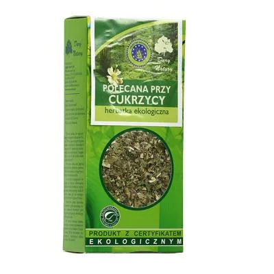 DARY NATURY Herbata polecana przy cukrzycy (50g) - BIO