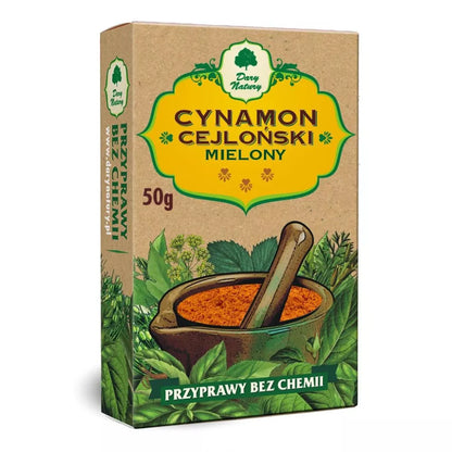 DARY NATURY Cynamon cejloński mielony (50g) - BIO