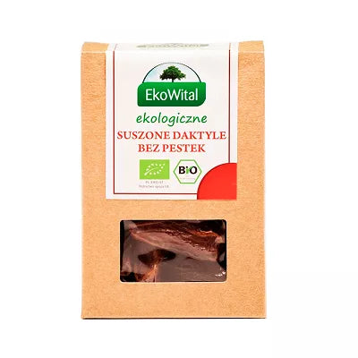 EKOWITAL Suszone daktyle ekologiczne bez pestek (150g) - BIO