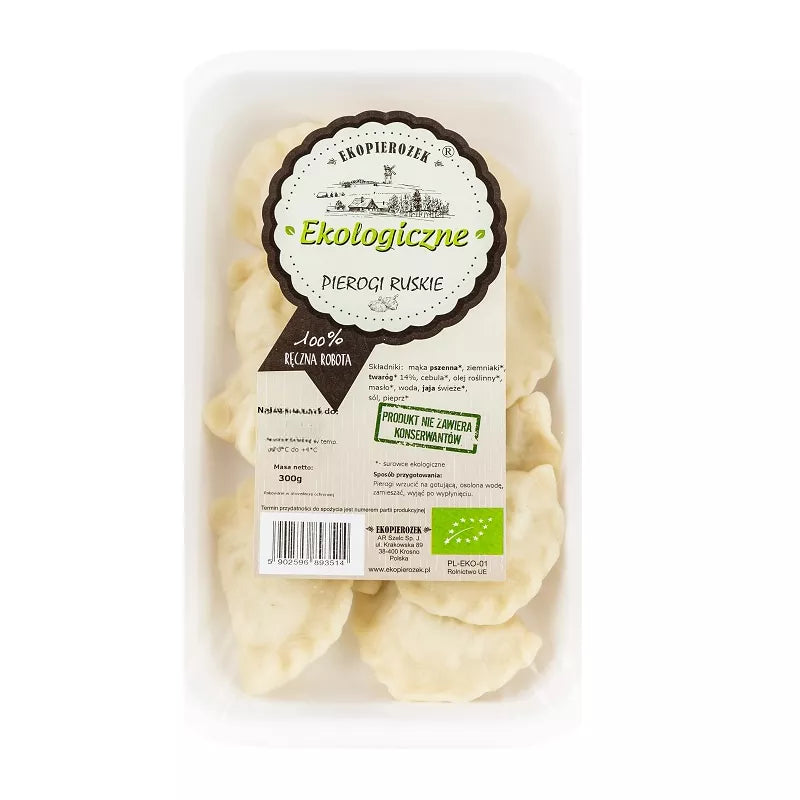 *EKOPIEROŻEK Pierogi ruskie ekologiczne (300g) - BIO