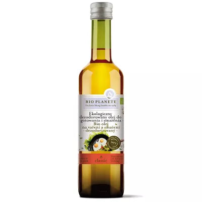 BIO PLANETE Olej do gotowania i smażenia (500ml) - BIO