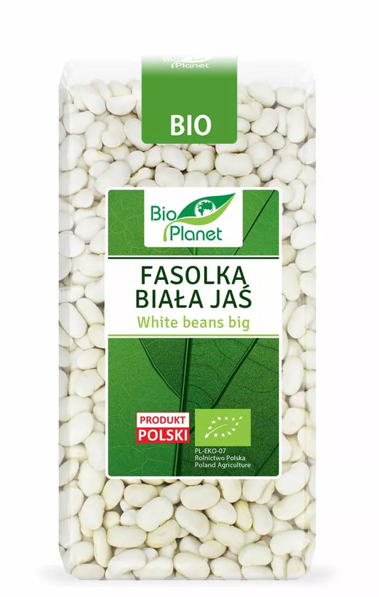 BIO PLANET Fasola biała Jaś (400g) - BIO