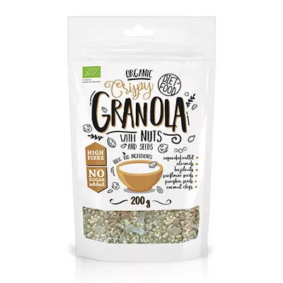 DIET-FOOD Granola orzechowa (200g) - BIO