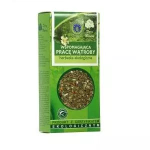 DARY NATURY Herbata wspomagająca pracę wątroby (50g) - BIO