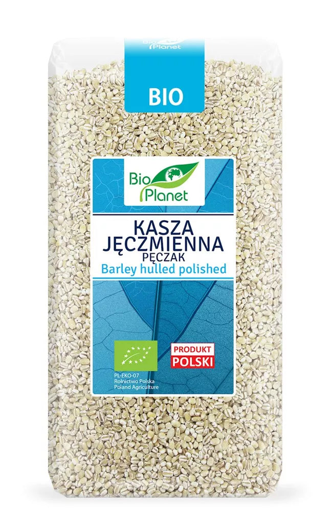 BIO PLANET Kasza ekologiczna jęczmienna pęczak (500g) - BIO