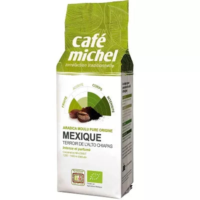 CAFE MICHEL Kawa mielona arabica 100% moka guji Etiopia (250g) - BIO Fair Trade
