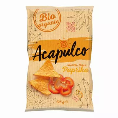 ACAPULCO Nachosy o smaku paprykowym (125g) - BIO
