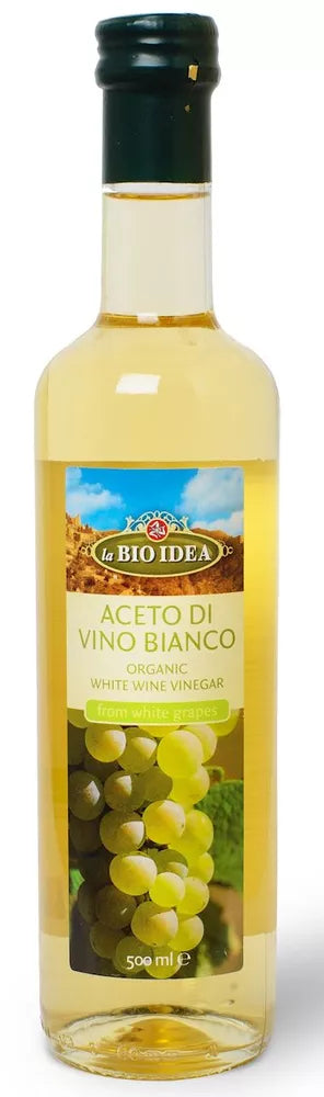 LA BIO IDEA Ocet winny biały  (500 ml) - BIO