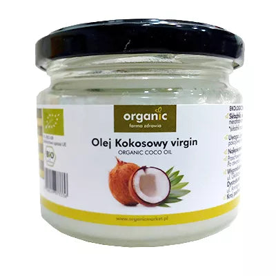 ORGANIC Olej kokosowy virgin, ekologiczny (250 ml) - BIO