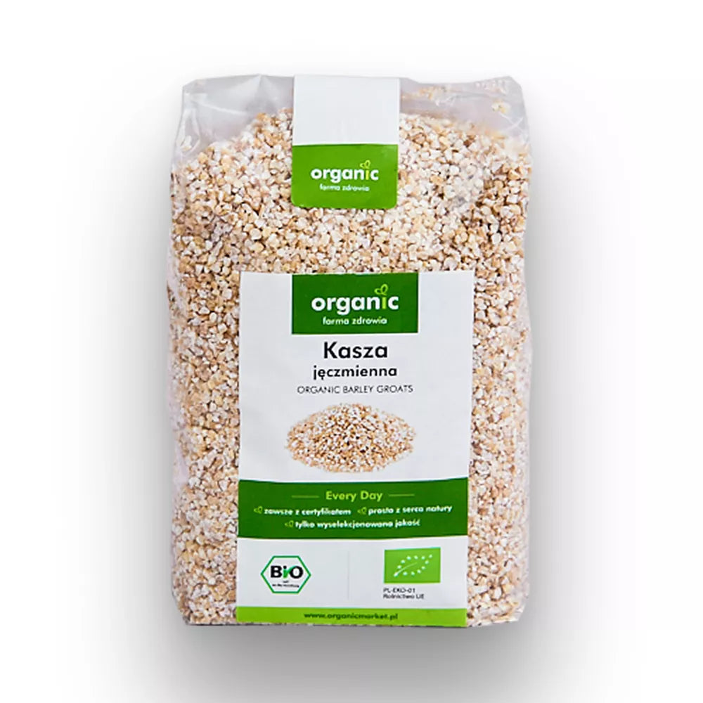 ORGANIC Kasza jęczmienna pęczak, ekologiczna (500g) - BIO