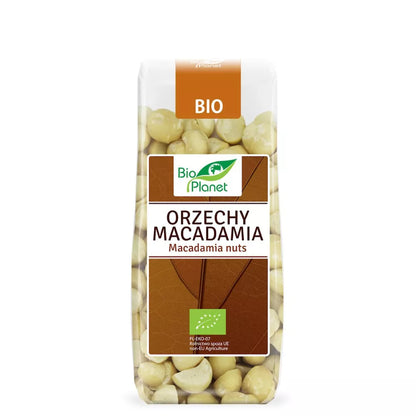 BIO PLANET Orzechy macadamia ekologiczne (200g) - BIO