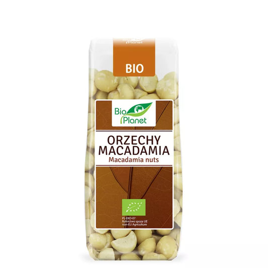 BIO PLANET Orzechy macadamia ekologiczne (200g) - BIO