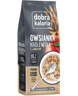 DOBRA KALORIA Chrupiąca gryka z melasą i migdałami (100g)