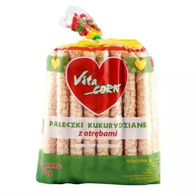 VITACORN Pałeczki jaglano-kukurydziane (70g)