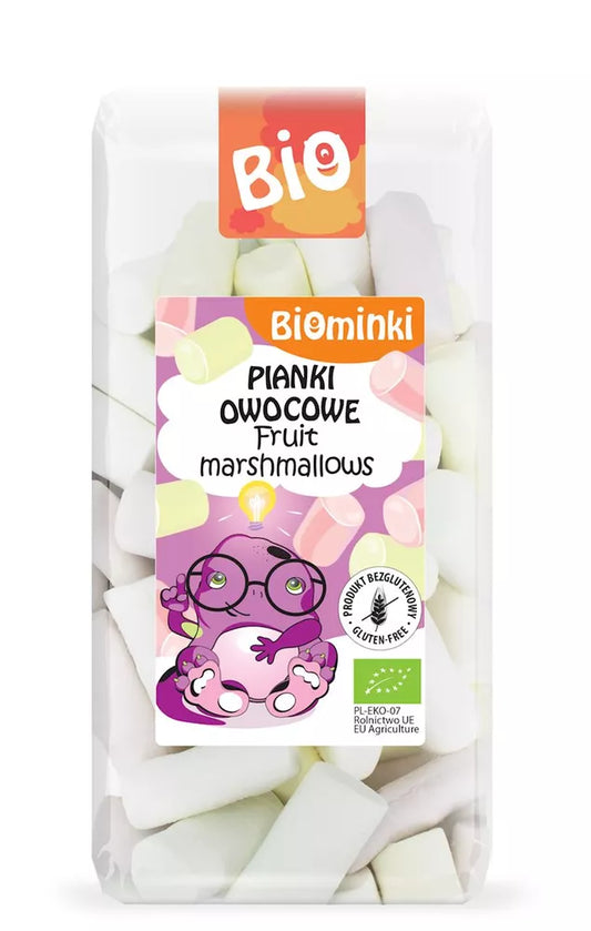 BIOMINKI Pianki o smaku waniliowym (100g) - BIO
