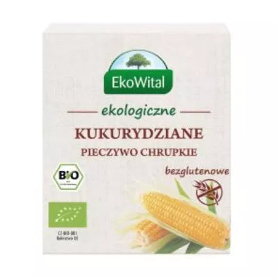 EKOWITAL Pieczywo chrupkie kukurydziane bezglutenowe (100g) - BIO