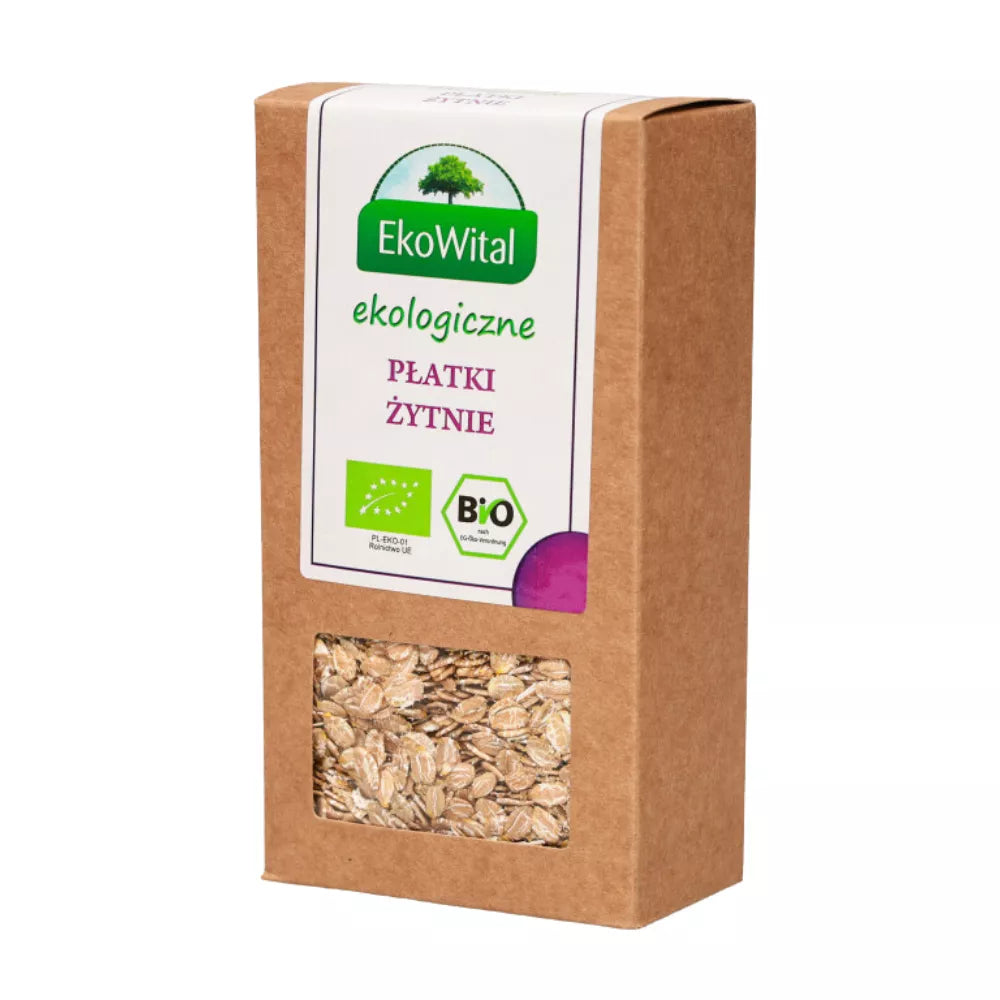 EKOWITAL Płatki owsiane drobne, ekologiczne (600 g) - BIO