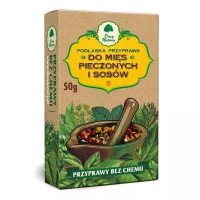 DARY NATURY Podlaska przyprawa do mięs pieczonych i sosów (50g)