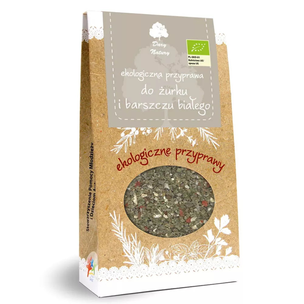 DARY NATURY Przyprawa do żurku i barszczu białego (50g) - BIO