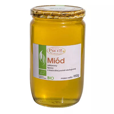 PUCER Miód lipowy (950g) - BIO