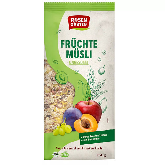 ROSENGARTEN Musli owocowe ekologiczne (750 g) - BIO