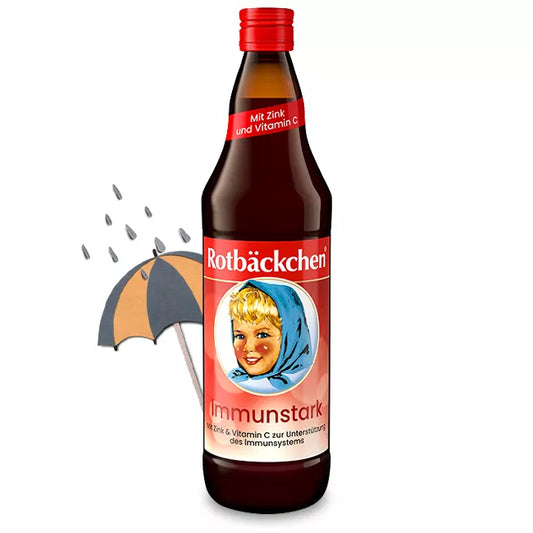 ROTBACKCHEN Rumiane policzki Sok wieloowocowy na odporność, ekologiczny (125ml) - BIO